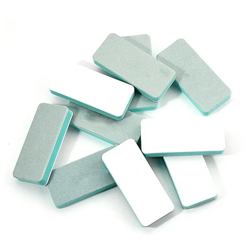 5/10 Pçs Dupla Face Mini Lixa De Unhas Blocos Colorido Esponja Esmalte Lixa Tiras Buffer Polimento Manicure