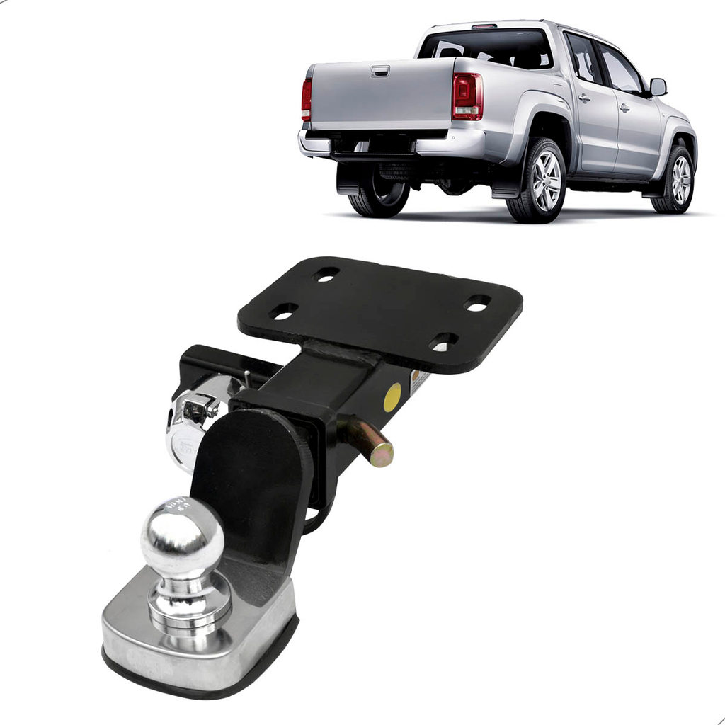 Engate de Reboque Com Ponteira Removivel 700 Kg Amarok 2014 2015 2016 2017 2018 2019 2020 2021 2022 2023 2024 2025 2026