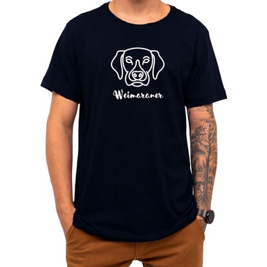 Camiseta Pet Weimaraner Cachorro Cão Raça Presente Natal