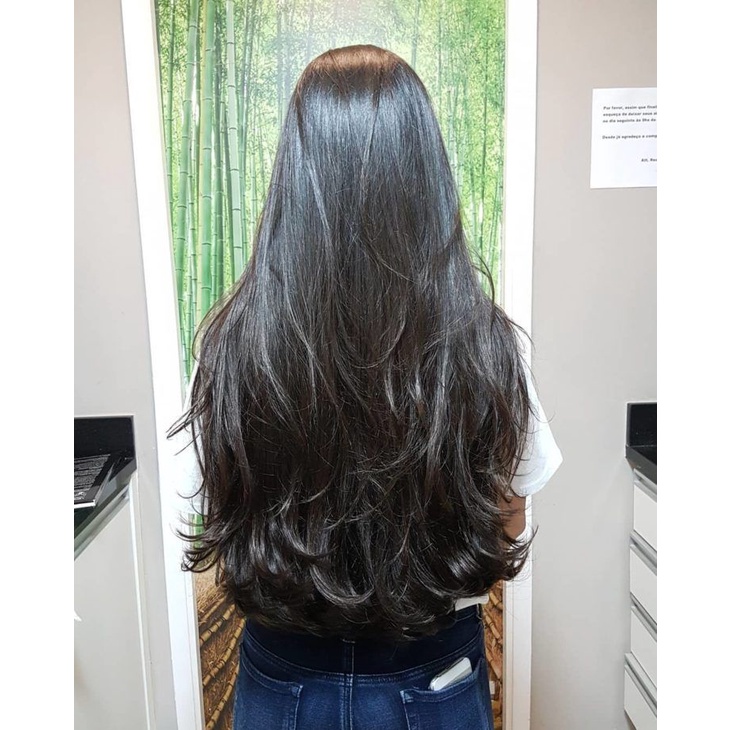 Cabelo orgânico tic tac para alongamento e volume.