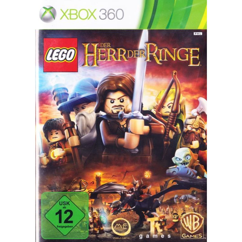 Lego Lord Of The Rings - Xbox 360 - Capa Premium Hd - Midia FIsica - RGH e LTU Apenas