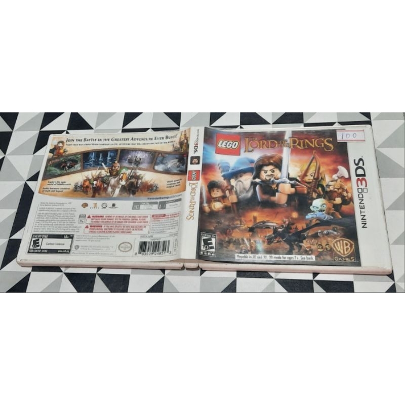 The Lord ot the Rings lego original para nintendo 3ds