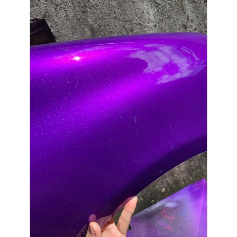Tinta automotiva base poliester Roxo Viola parsifae  (Lamborghini) - PROMOÇÃO