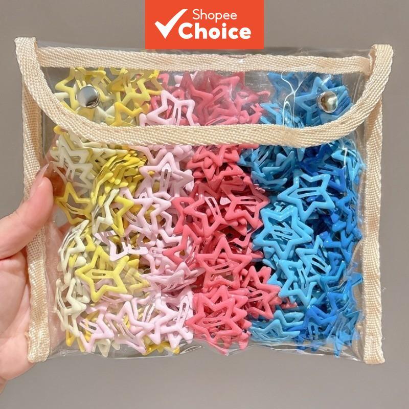 Cute Star Side Bang BB Clip Presilha De Cinco Pontos Para Meninas E Crianças Acessórios De Franjas