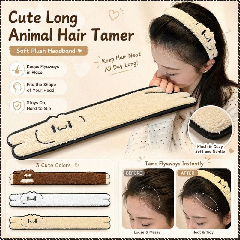 [Adorable Design] JMY - สติ๊กเกอร์ผมหน้าม้ายาวสไตล์สัตว์น่ารัก Cute/Animal Bangs Stickers/Hair Accessories
