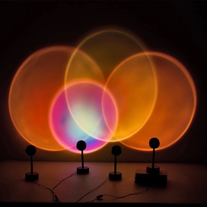 Luminária Noturna Projetor de Pôr do Sol 3D | LED Sunset 30295