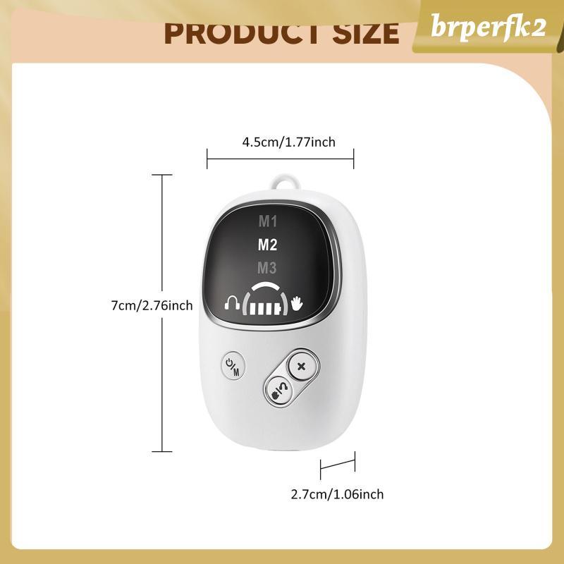 [Brperfk2] Máquina Compacta De Auxílio Ao Sono Com Clipe De Orelha Ferramenta Para Dormir Microcorrente Dispositivo Vers