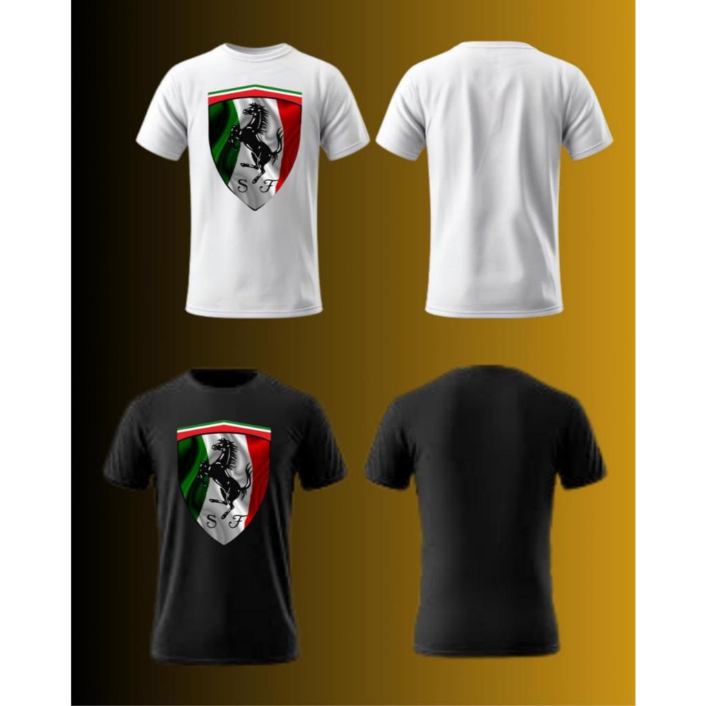 CAMISETA ESTAMPA FERRARI - Qualidade Premium | Entrega Rápida | Frete Grátis