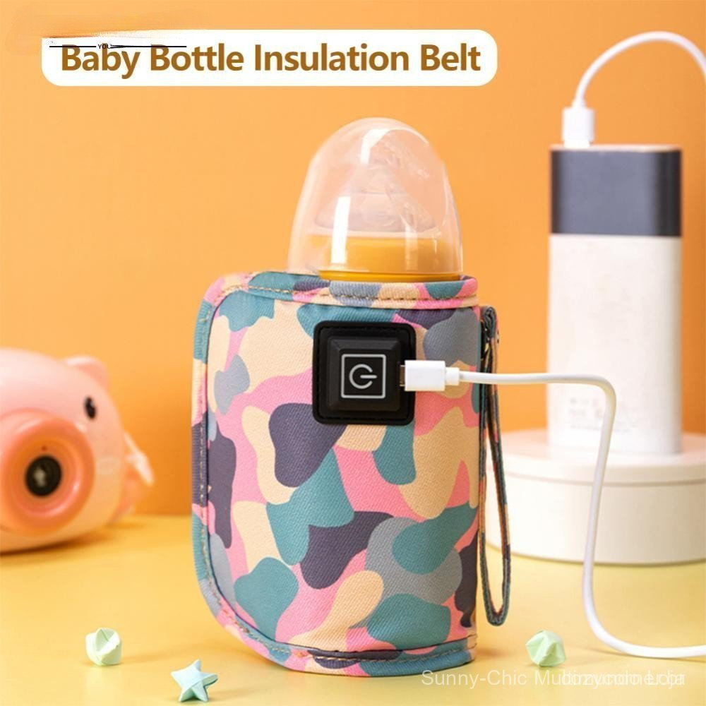 YOUNGSTAR Aquecedor De Mamadeira Alimentado Por USB , Garrafa Portátil De 3 Temperaturas , Capa De Aquecimento De Leite
