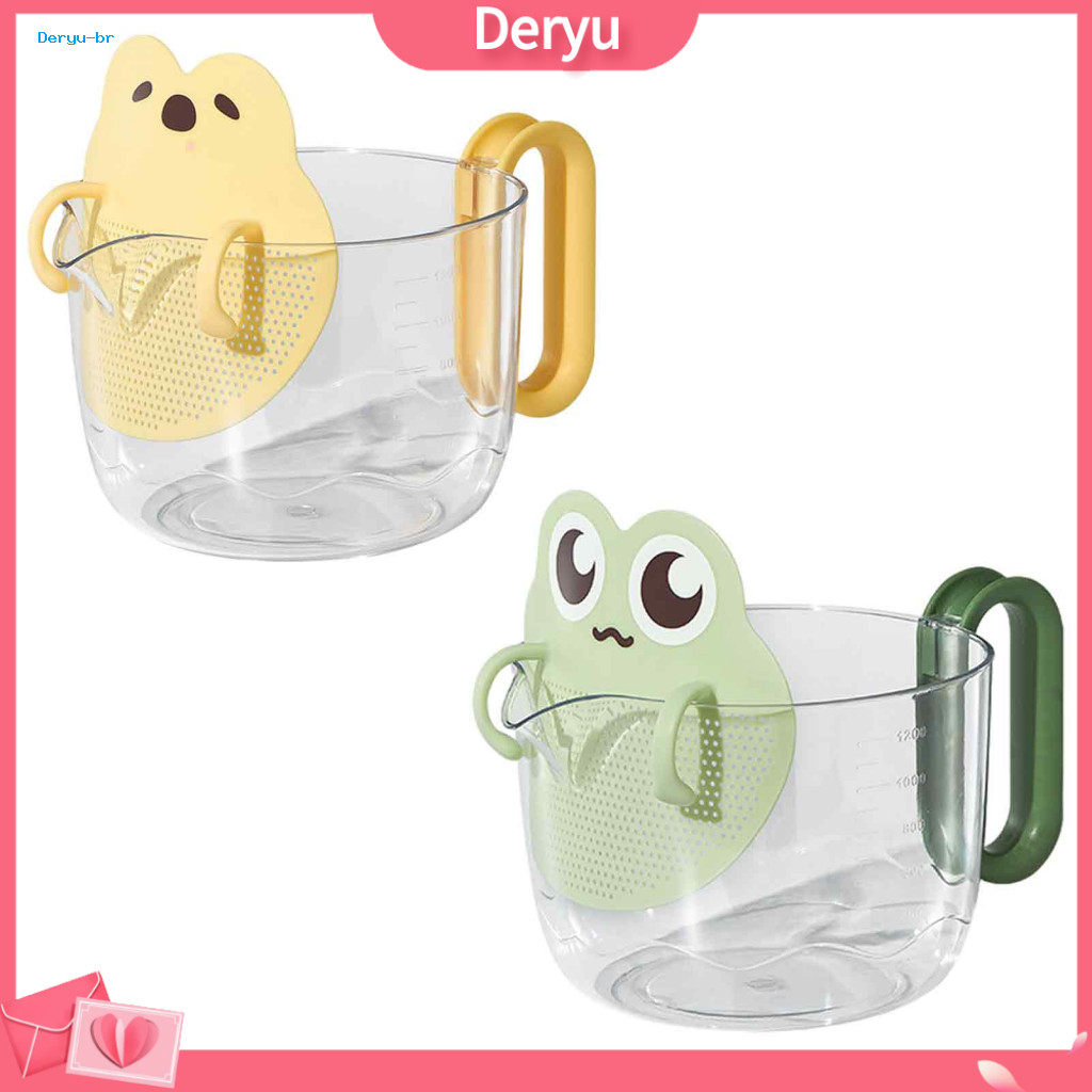 Baking Supplies for Home Kitchen Measuring Cup 2pcs Capacity Cups with Filter Baffle – Food Grade Pp Containers for Eg