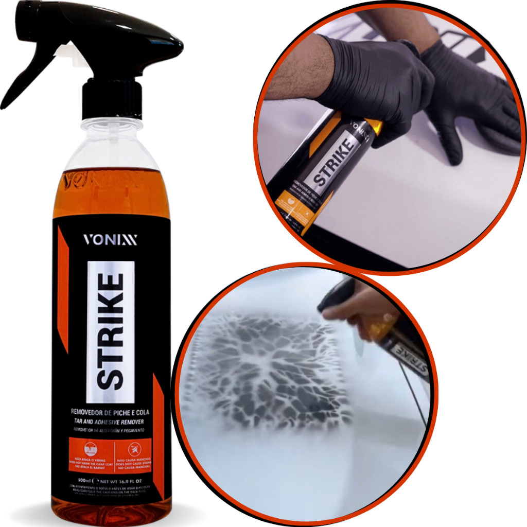 Removedor de Piche Cola Adesivos Strike 500ml Vonixx