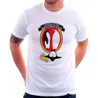 Camiseta Carnaval Frases Humor Pinguim Alcoólicos 100% Algodão