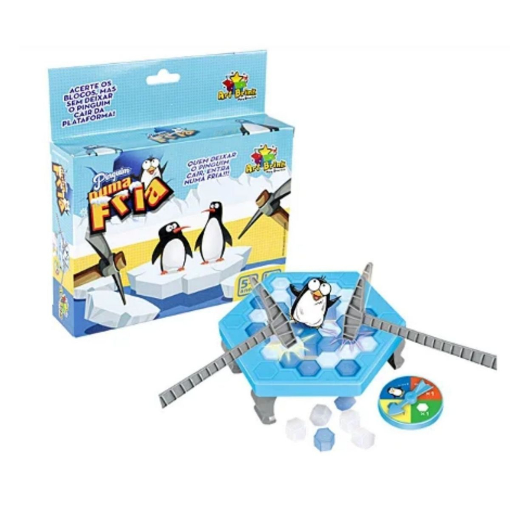 Brinquedo De Quebra Gelo Do Pinguim, Jogo Interativo De Treinamento Cerebral Para Pais E Filhos