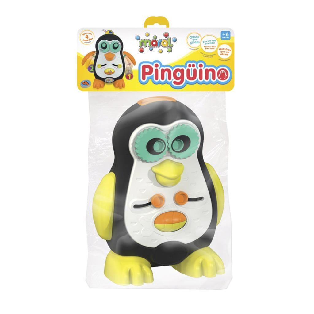 PINGUIM DIVERTIDO PINGUINO DIDÁTICO DE MONTAR - MARAL 4025