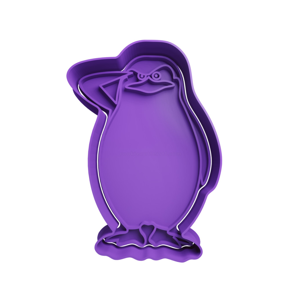 Cortador De Biscoito Skipper - Os pinguins de Madagascar