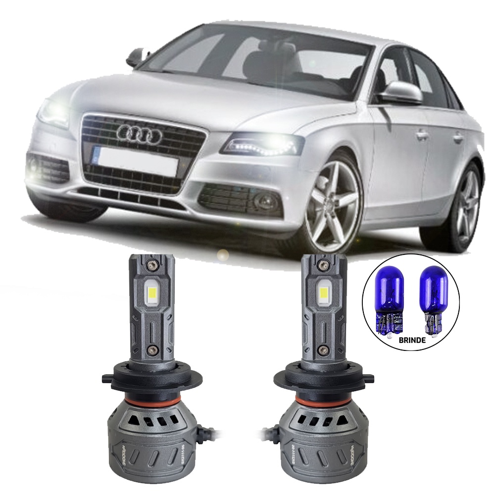 Ultraled Farol Baixo S17 6000k 55w 10.000LM Audi A4 2000 a 2014