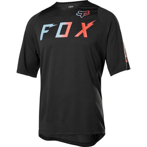 2025 Estoque Pronto Novo Estilo Verão FOX Masculino Manga Curta Motocross Camisa De Corrida Bicicleta Fora De Estrada Mo
