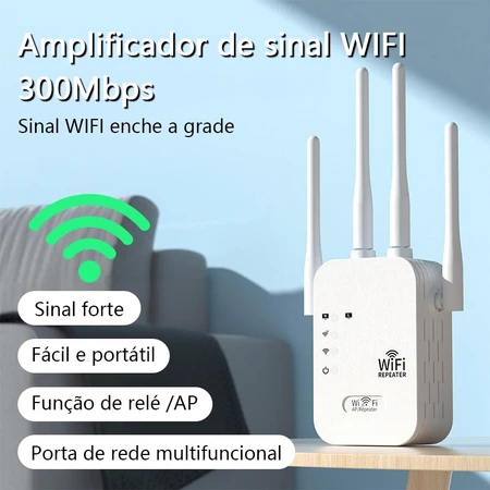 Repetidor Amplificador De Sinal Wifi 1200mbps Ultra Rápido sinal forte 110v/220v-G8