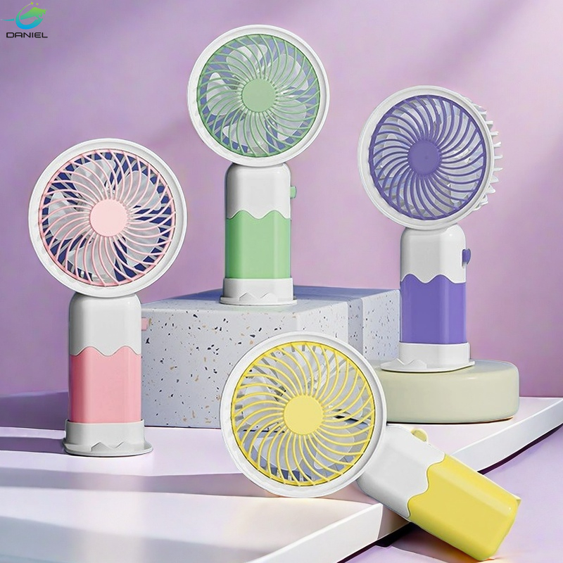 Ventilador portátil mini USB popular de verão bonito e compacto vento forte ultra silencioso bateria de 1200mAh