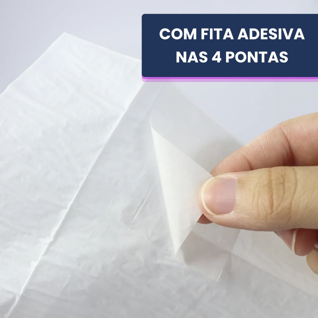 Tapete Higiênico para Cães Pees Plus Lavanda 30 Un 80x60cm