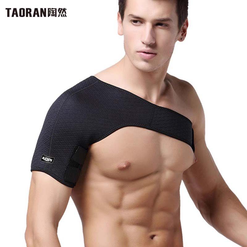 Protetor de ombro masculino esportes basquete Badminton Fitness equipamento de proteção protetor de braço Anti-mortar te