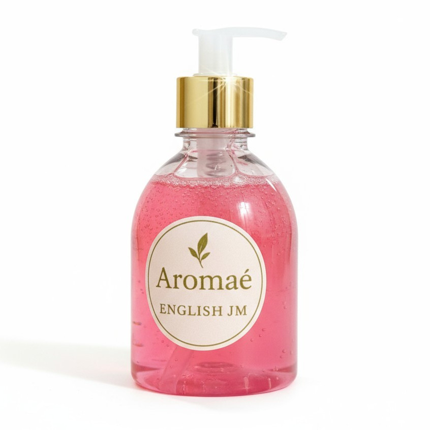 Sabonete Pump Líquido Aromático Hidratante Perfumado English JM