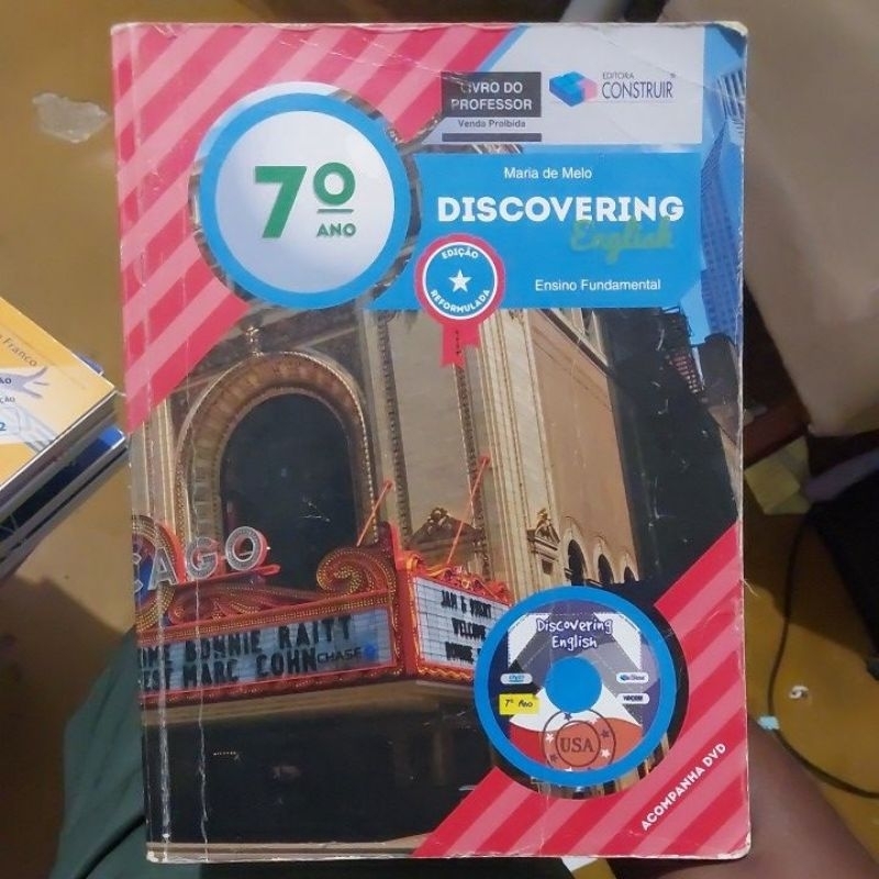 Livro - Discovering English 7⁰ Ano Ensino Fundamental (Livro do Professor) - Maria de Melo