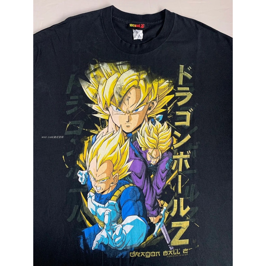Camiseta Masculina Dragon Ball Goku Sayajin Retrô Anime Estilo High Street Estilosa Vintage Confortável