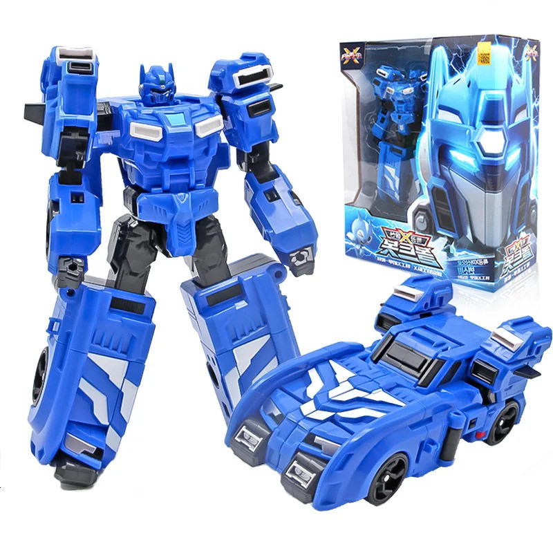 Brinquedos de Robô de Transformação Mini Force Original Sami Max Lury Volt Figuras de Ação MiniForce X Simulação Carro A