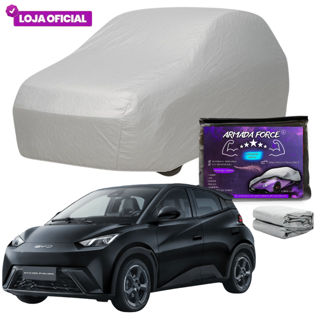 Capa Cobrir Byd Dolphin Mini Sem Forro Armada Force 100% Impermeável Protege Sol Chuva Poeira Anti-UV