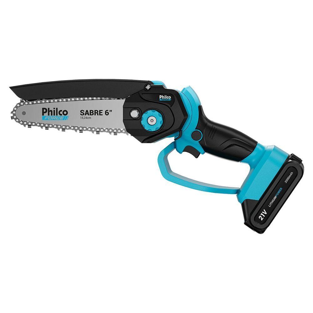 Mini Motosserra Philco Force PMM216 3000 RPM 7ac Bivolt