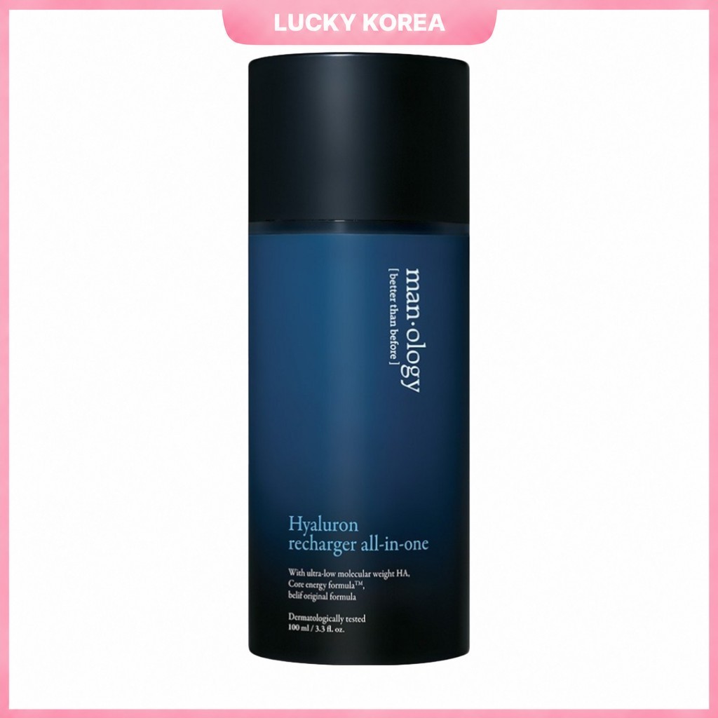 [belif] Homem:ology Hyaluron Recharger All-in-One , 100ml , 1 Unidade/Hidratante Coreano/Fórmula Da LUCKY KOREA