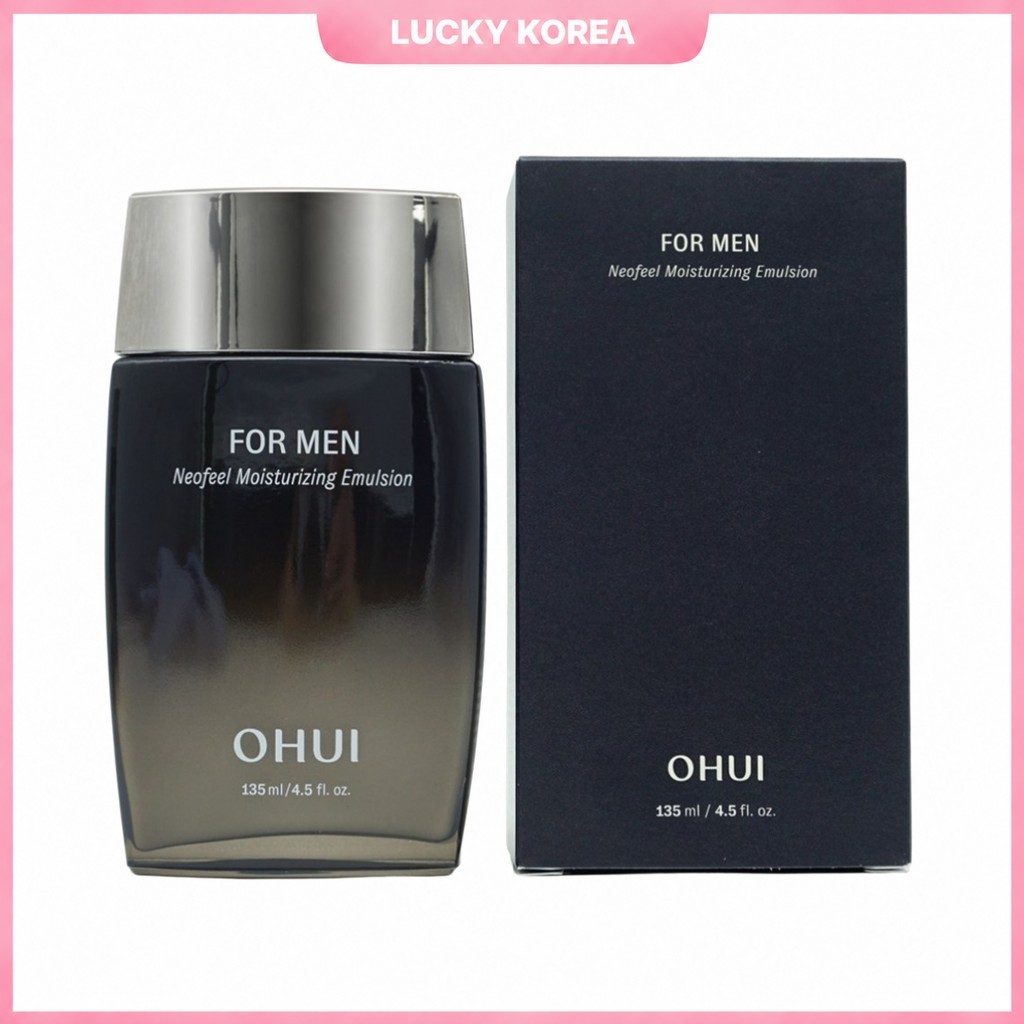 [ohui] Emulsão Hidratante Neofeel Para Homens , 135ml , 1 Unidade/Coreano/Leve Da LUCKY KOREA