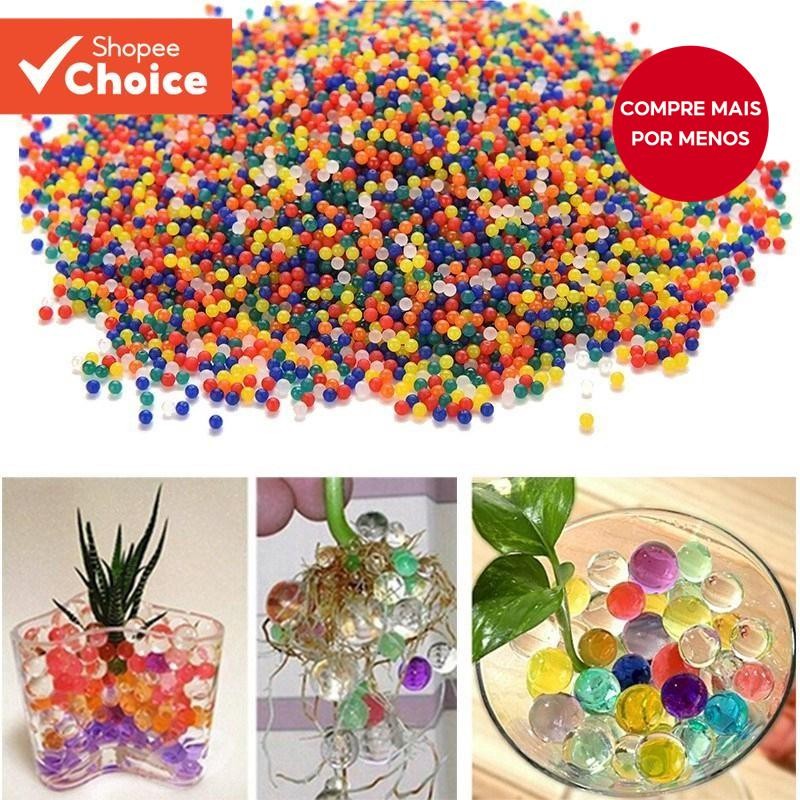 [10000pcs] [Magic Growing Water Beads for Vase Refill Plant Decoração De Casamento Em Casa Gel Kids Sensory Toys]