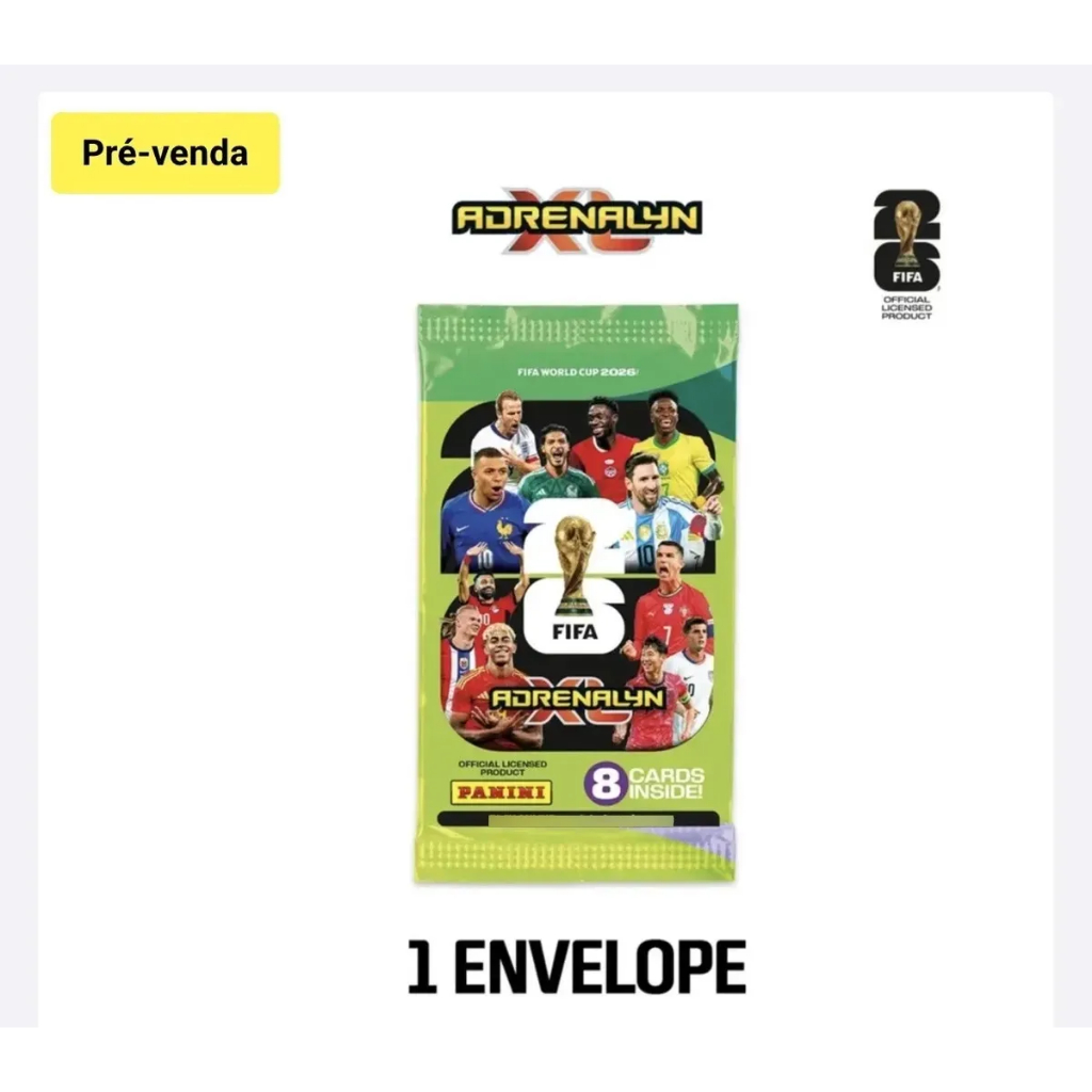 Cards Fifa World Cup 2026tm Adrenalyn Xltm - Envelope 8 Cards