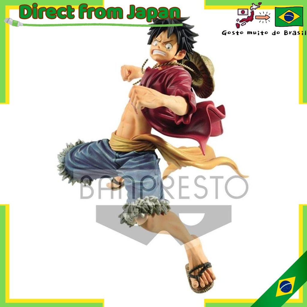 【direto do Japão】 Banpresto One Piece BANPRESTO WORLD FIGURE COLOSSEUM Esculpindo King Summit Battl