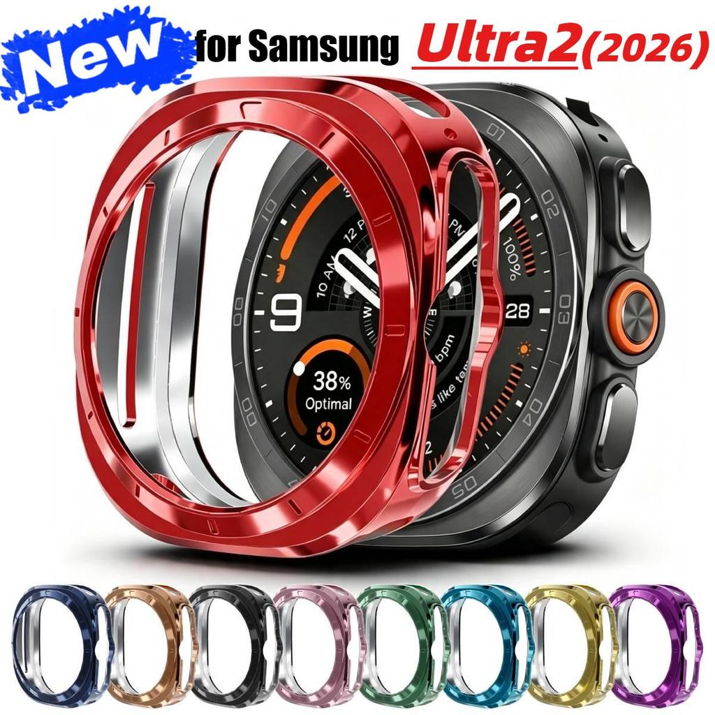Capa De TPU Macia Para Samsung Galaxy Watch Ultra2 (2026) 47mm Ultra 2025 47mm Protetora Oca 9 8 7 Acessórios