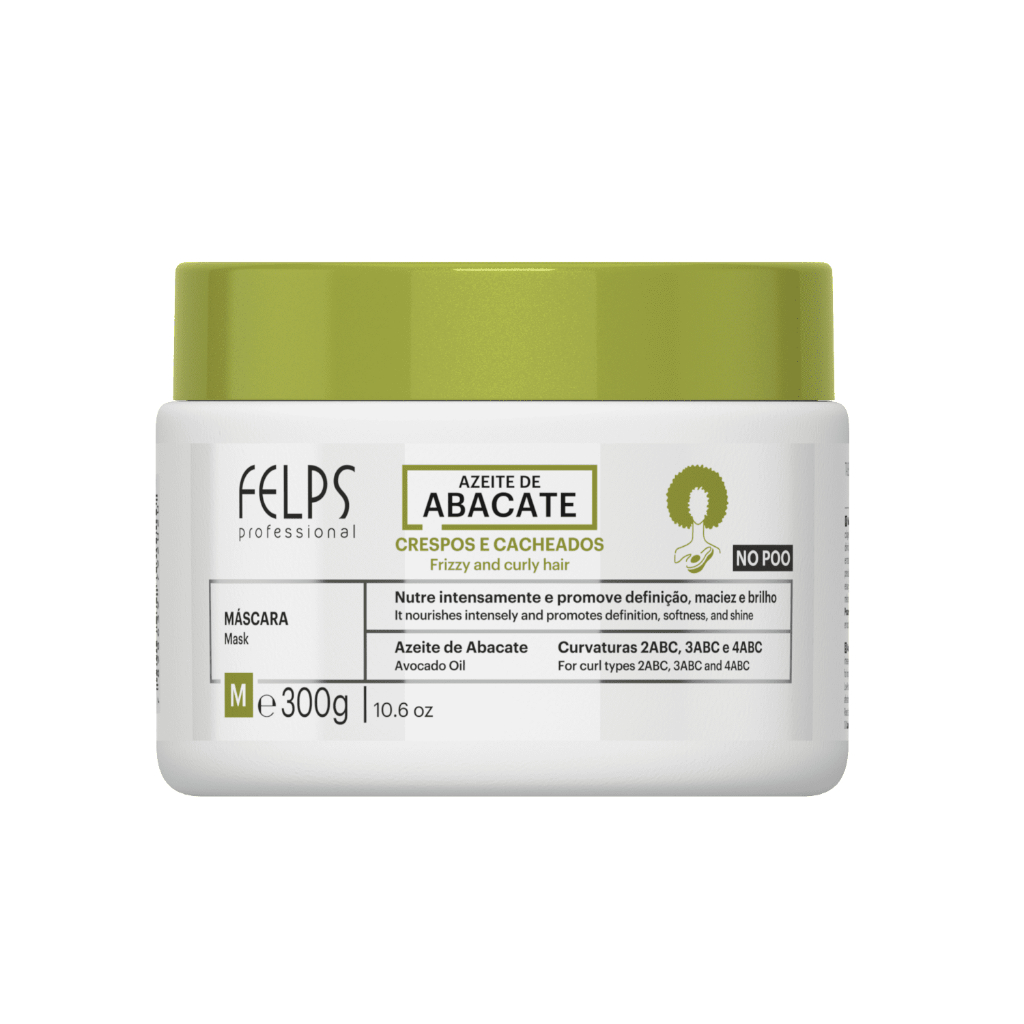 Felps Cachos Máscara Azeite de Abacate 300g Felps