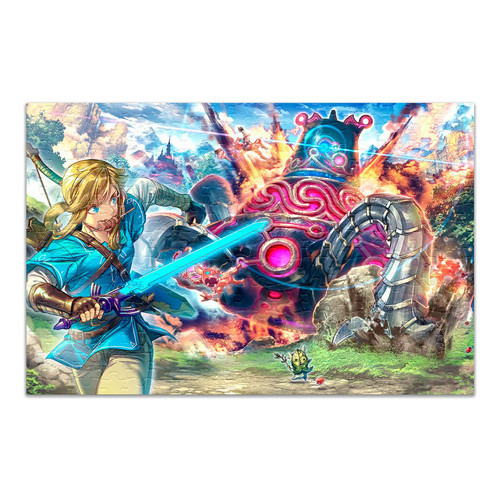 Quebra-cabeça  Zelda Breath Of The Wild 48 Peças