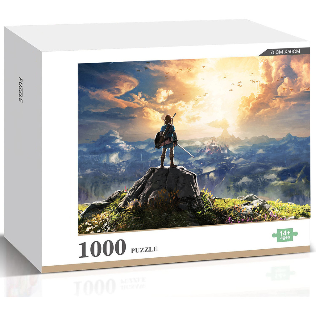 the Legend of Zelda : Breath Wild Novo Estilo Quebra-Cabeça Brinquedo Para Aliviar O Estresse Presente De Decoração Casa