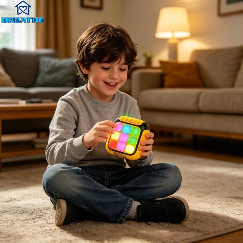 Brinquedo Jogo Reação BREATH Para Botão Portátil