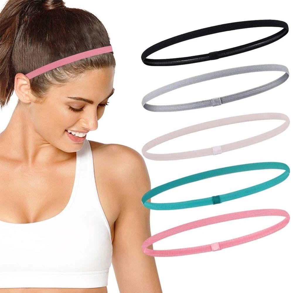 TEVO Feminino Masculino Esporte Hairbands Antiderrapante Elástico Útil Casual Moda Borracha Sweatband