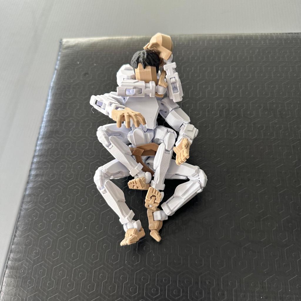 Boneco Dummy GRANDE (20cm) Boneco Articulado Action Figure Educativo judô karatê jiu-jitsu