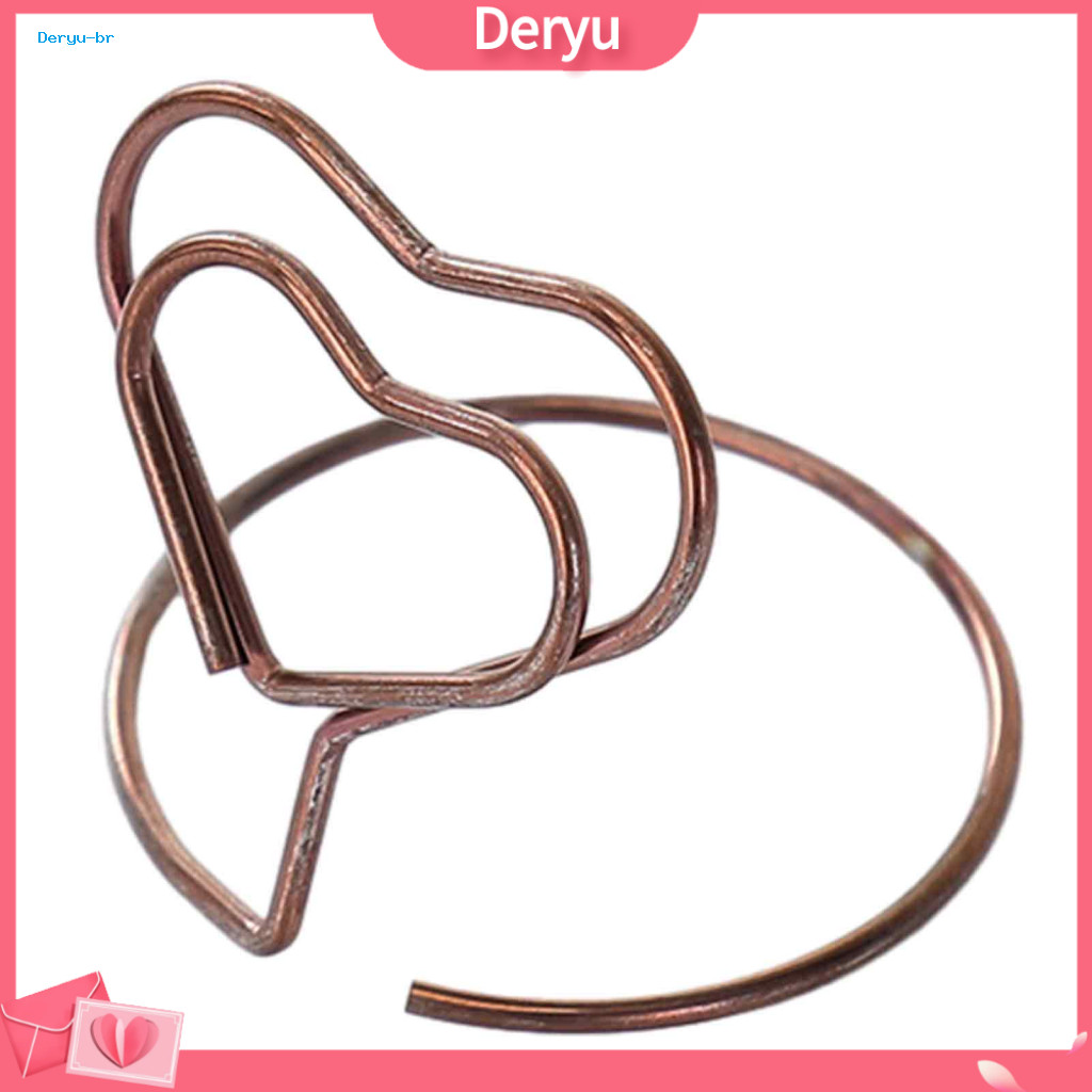 Desktop Note Clips 20pcs Hollow Heart Table Number Holders Metal for Photos Place Cards Food Signs Memo Notes – Perfec