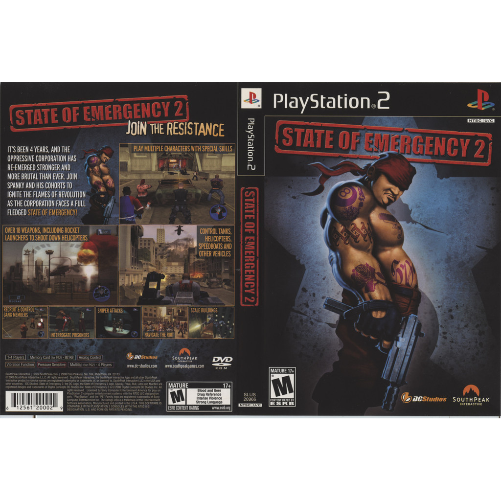 State of Emergency 2 - PS2