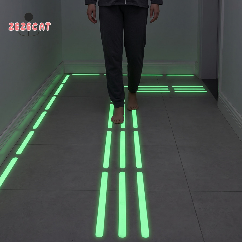 Glow the Dark Adhesive Decals House Number Stickers Self-adhesive Numbers for Mailbox Door Wall Green Emergency Guide fo