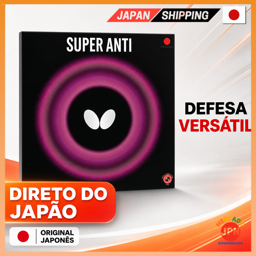 Butterfly Super Anti Tenis de Mesa Borracha Versatile Defense Model (05030) Direct from JAPAN