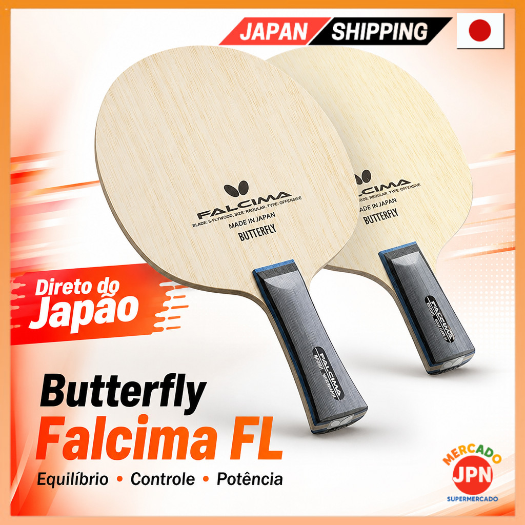 Butterfly Tenis de Mesa Raquete Falcina FL Shake Raquete Cabo Flare Balance 37111 Direct from JAPAN