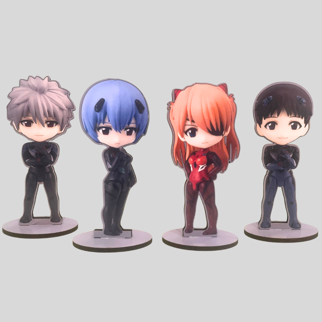 Totem Neon Genesis Evangelion Asuka langrey Rei ayanami Shiji Ikari kaworu decoração anime otaku