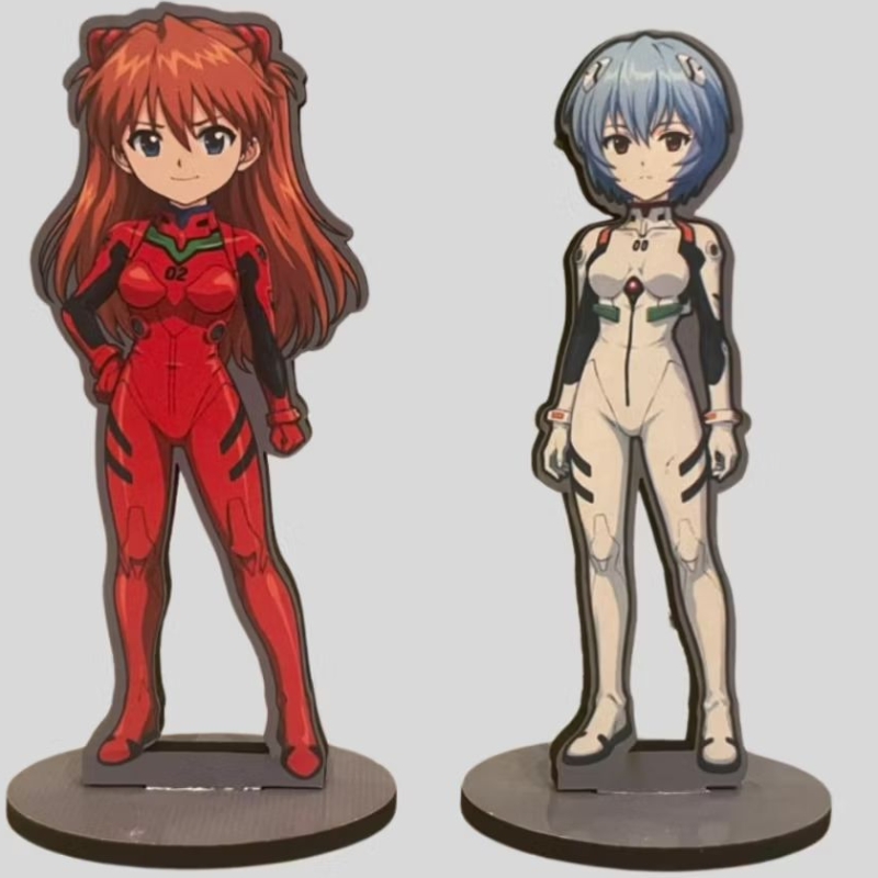 Totem Neon genesis evangelion Anime display Asuka Shinji ikari Rei ayanami misato toji Gendo kowaru